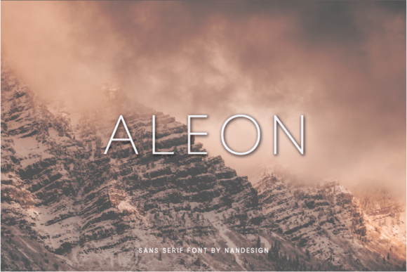 Aleon Font for Web Design