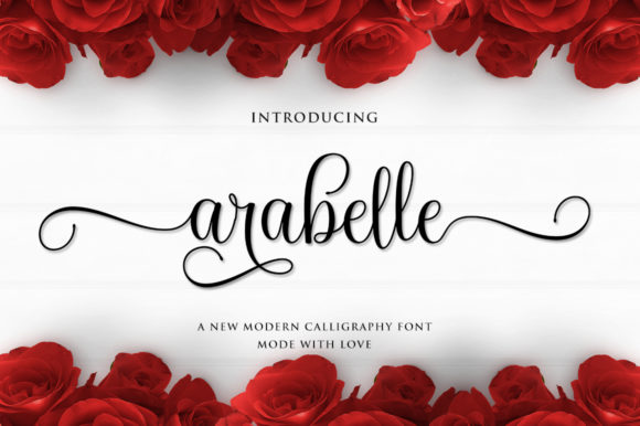 Arabelle: A Romantic Font for Campaign Design