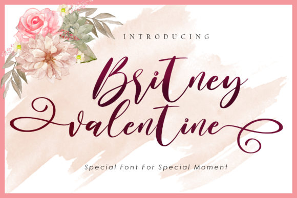Britney Valentine Font for Elegant Design