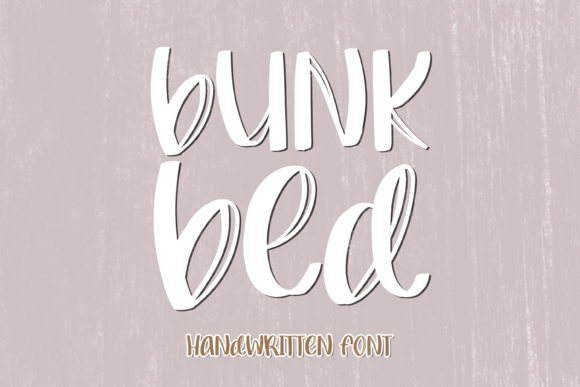 Bunk Bed Font: Playful & Trendy