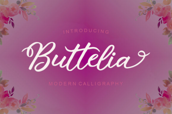 Buttelia: A Font for Bold Campaigns