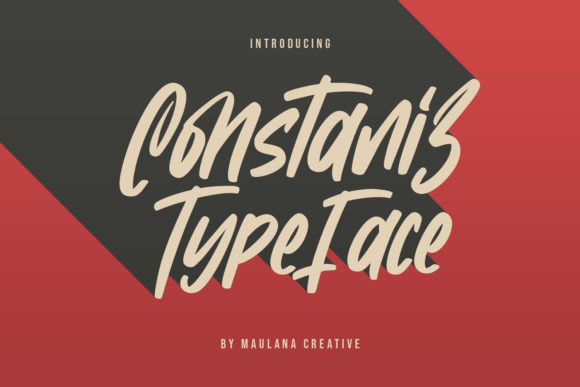 Constaniz Font for Creative Projects