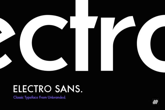 Electro Sans: A Modern Font for Creative Projects
