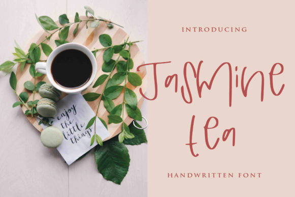 Jasmine Tea Font for Creative Projects