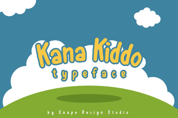 Kana Kiddo Font for Creative Projects
