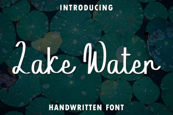 Lake Water Font Review