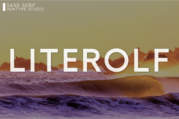 Literolf: A Modern Sans Serif Font
