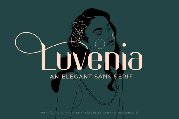 Luvenia: A Elegant Sans Serif Font