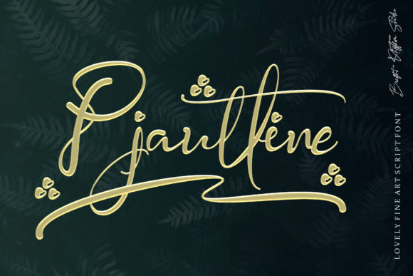 Pjaulline Font for Web Design