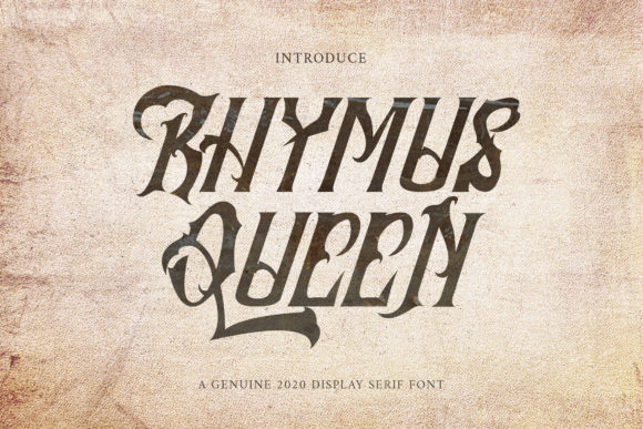 Rhymus Queen Font Review
