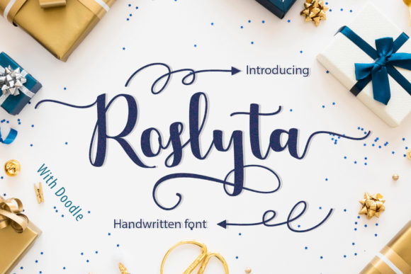 Roslyta Font for Creative Projects