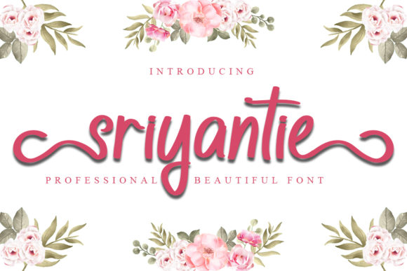 Sriyantie: Elegant Handwritten Font