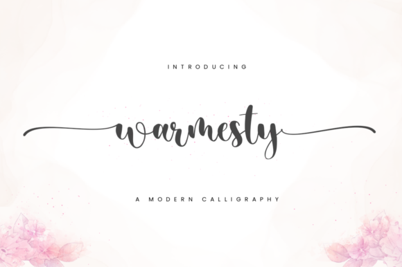 Warmesty Font for Business Branding