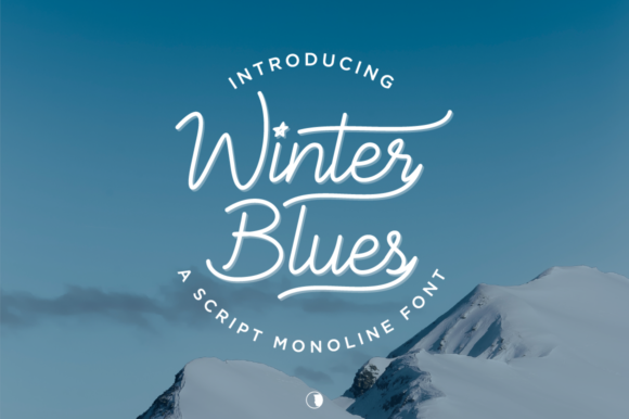 Winter Blues Font for Business Branding